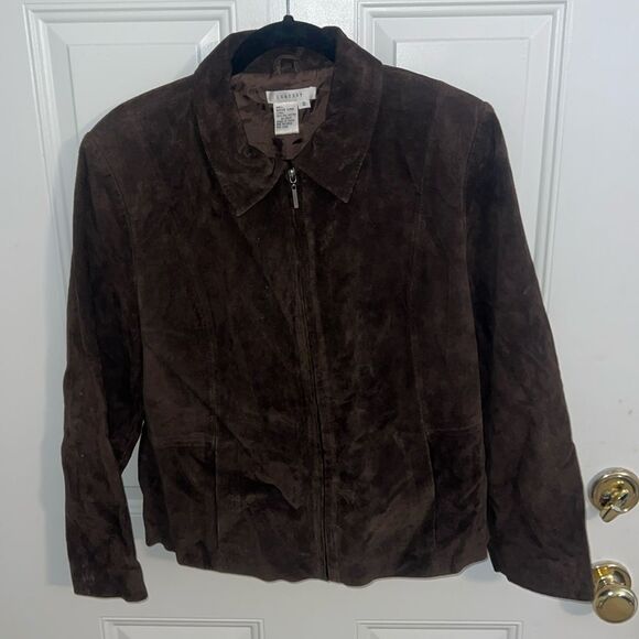 CO& Eddy suede brown jacket - Picture 2 of 11